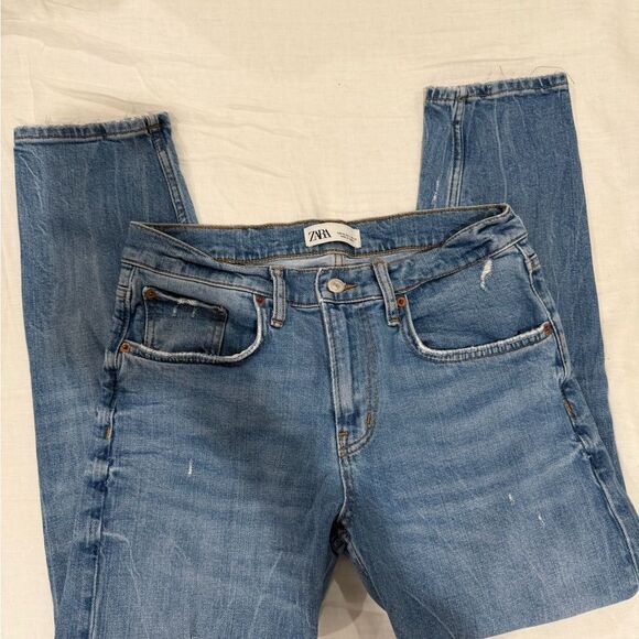 Zara Denim - ZARA “The Slim Boyfriend” Jeans  Valley Blue